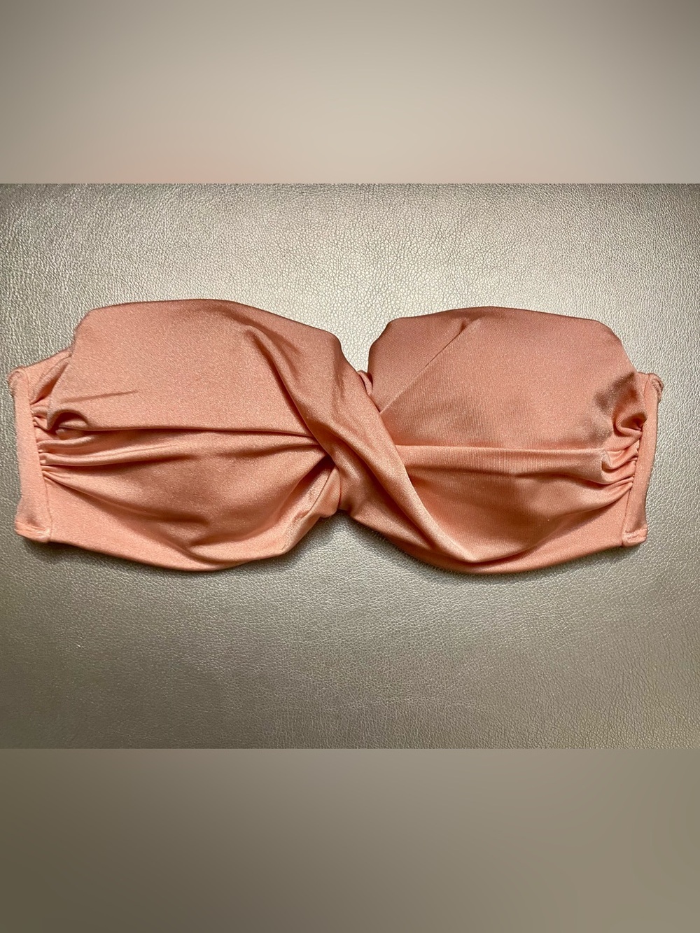 Victoria’s Secret Pink Bandeau Bikini Top 34C Gold VS Clasp